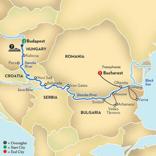 Black Sea Discovery Map